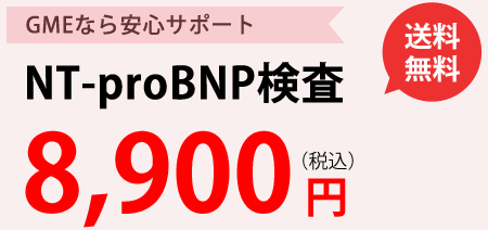 NT-proBNP検査 送料無料 8,900円（税込）