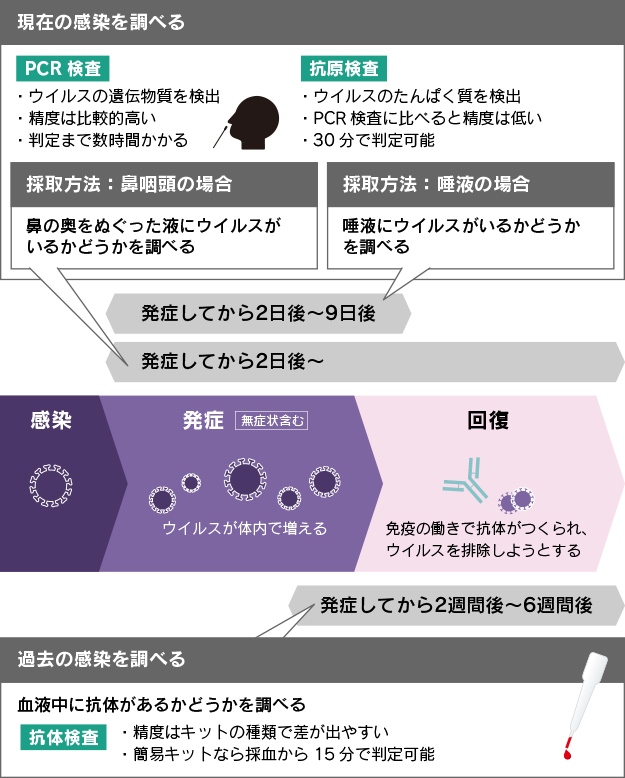 検査 抗原 抗体 違い 検査 PCR検査・抗原検査・抗体検査の違いとは？