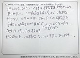 ご購入いただいたお客様の声