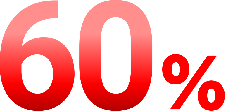 60%