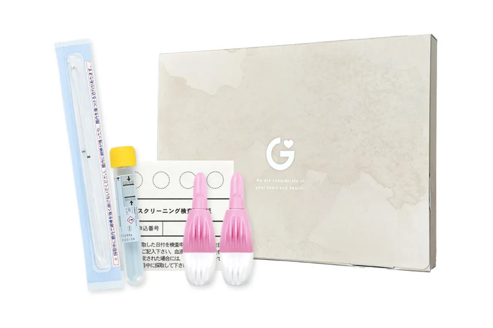 GMEの自宅でできる性病検査。HIV・梅毒・直腸肛門クラミジア・直腸肛門淋菌