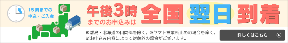 GMEは15時までのお申込み・ご入金いただいた場合は当日発送、全国翌日には検査キットをお届けします！